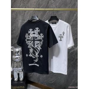 CHROME HEARTS半袖Tシャツ通販限定商品 定番モデル 素敵な夏の定番アイテム通販 ブランド