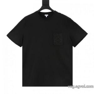 お得2026 個性的なデザイン  有名人愛用ブランド コピー ショップ半袖TシャツLOEWE