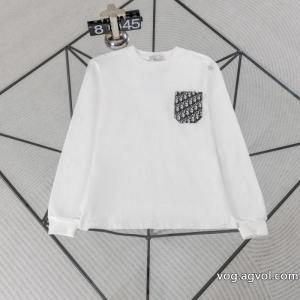 ディオール偽 ブランド長袖Tシャツ都会的感 大人気再登場  素敵